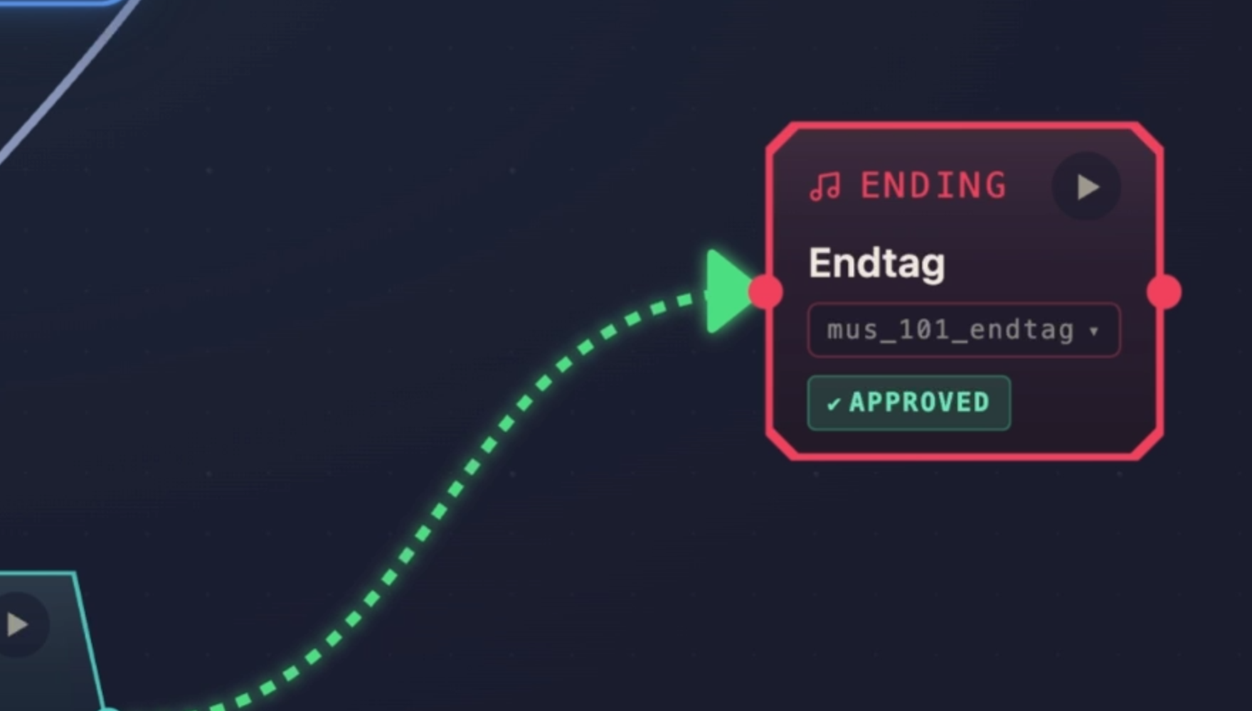 Endtag transition detail